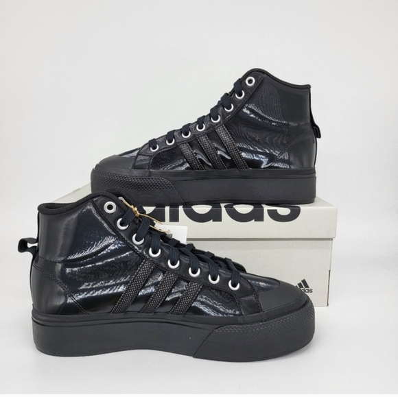 New adidas Bravada 2.0 Platform Women's Mid Shoes Size 7.5 - Picture 4 of 8